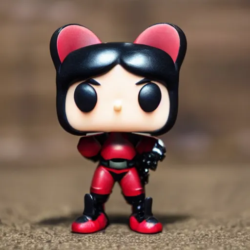 Image similar to crimson-black bee Funko Pop