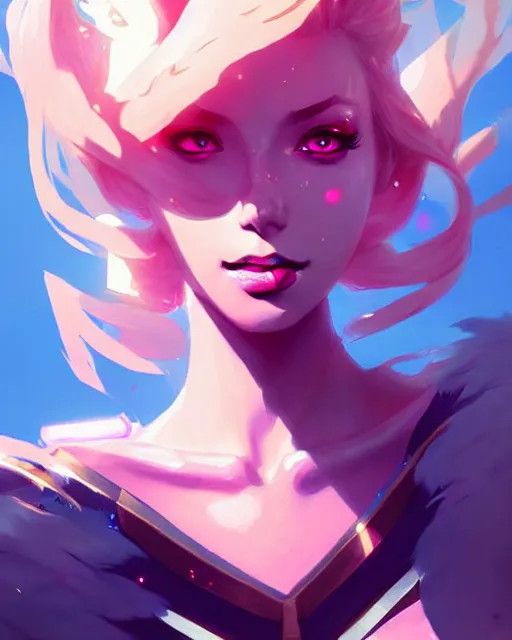 Prompt: a ultradetailed painting of lux from league of legends by conrad roset, greg rutkowski and makoto shinkai trending on artstation