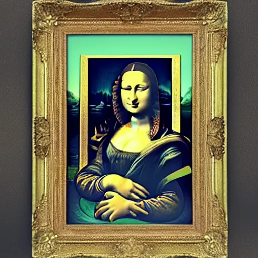 Prompt: what lives out the monalisa