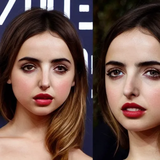 Prompt: ana de armas very very very very beautiful symmetrical