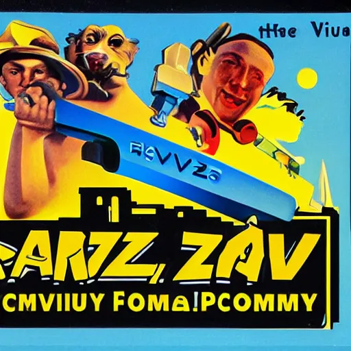 Image similar to p. v. z film company logo