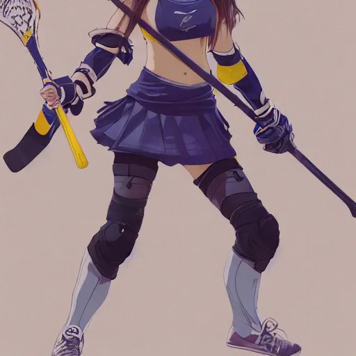 This anime I was watching has a lacrosse stick... I think : r/lacrosse