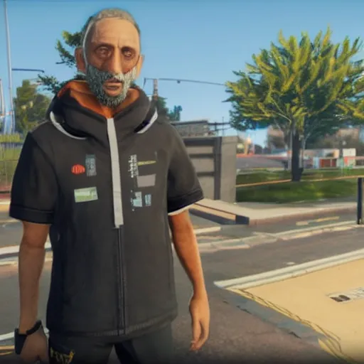 Image similar to micheal rosen in watchdogs 2