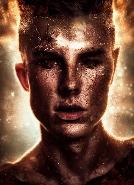 Image similar to cinematic shot epic portrait toaster, hyper realistic, mood lighting, fantasy, detailed face, highly detailed, super realistic, perfect lighting pixel sorting