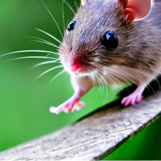 Image similar to if mice could fly, it would have a profound impact on the world. for one thing, they would no longer be considered pests. instead, they would be seen as adorable creatures that can fly. this would change the way we think about them and how we treat them.