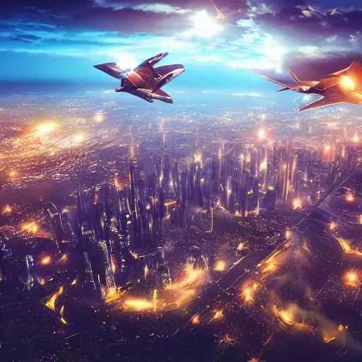 Image similar to flying city, fantasy, high quality, dramatic light, cinematic