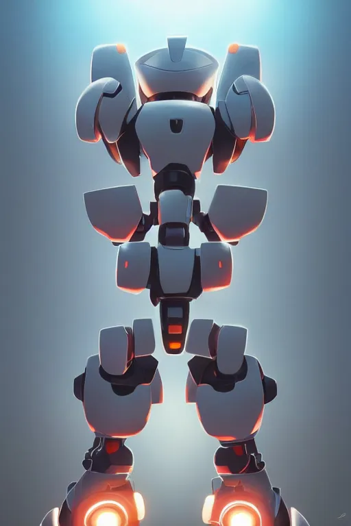 Image similar to metabots medabots medarotto medarot robot minimalist comics, behance hd by jesper ejsing, by rhads, makoto shinkai and lois van baarle, ilya kuvshinov, rossdraws global illumination ray tracing hdr radiating a glowing aura