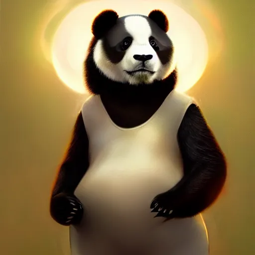 Prompt: A portrait of a Panda-Girl, huggy wuggy from poppy playtime video game, fullbody, ultra high detailed, glowing lights, oil painting, Greg Rutkowski, Charlie Bowater, Beeple, unreal 5, DAZ, hyperrealistic, octane render, RPG portrait, dynamic lighting, fantasy art, beautiful face