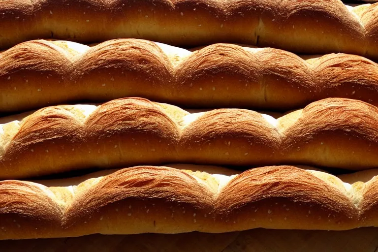 Image similar to bread centipede ultrarealism