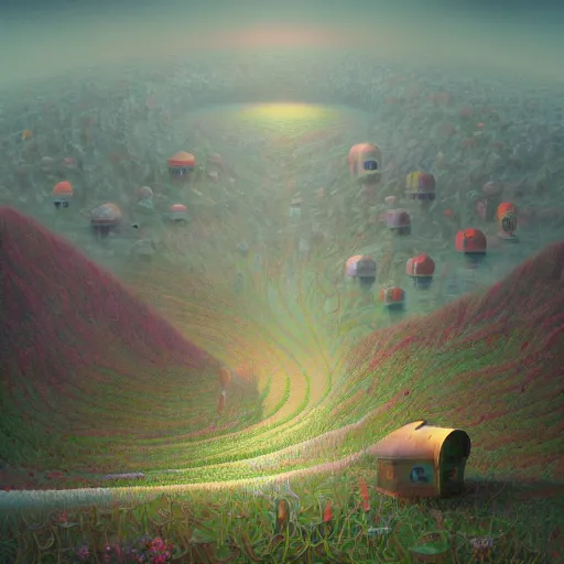 Prompt: maximalism sentience by gediminas pranckevicius