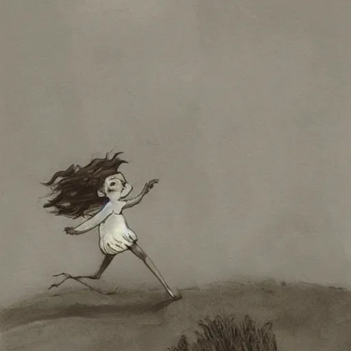 Prompt: limbo, wind kissed ( ( ( ( picture ) ) ) ), ashes, wild things, lament, by maurice sendak,