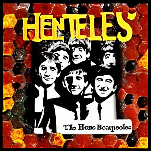 Image similar to honey comb, the beatles