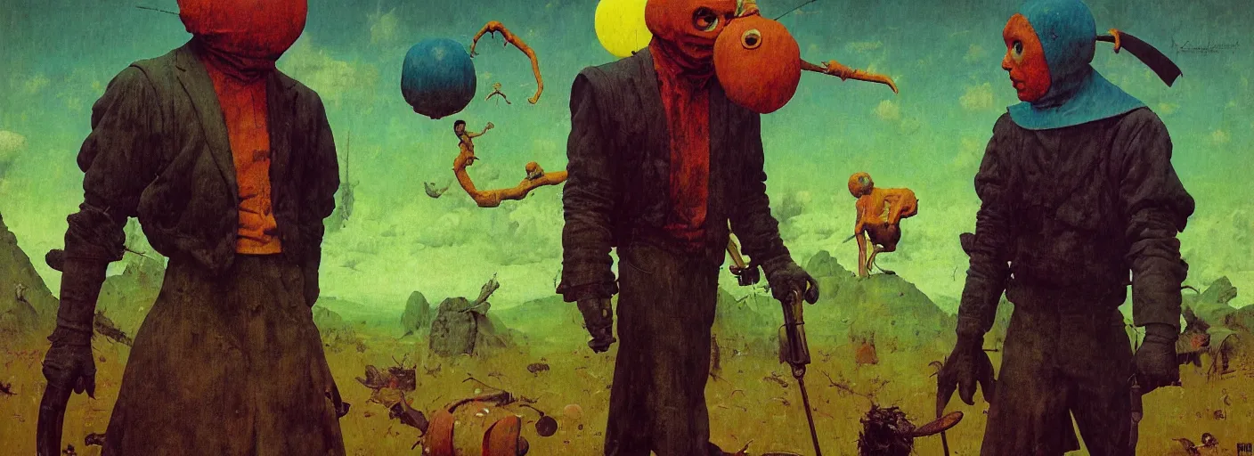 Image similar to full - body portrait surreal colorful clay fighting artstation rpg scary character concept art anatomy, action pose, very coherent and colorful high contrast masterpiece by norman rockwell franz sedlacek hieronymus bosch dean ellis simon stalenhag rene magritte gediminas pranckevicius, dark shadows, sunny day, hard lighting, reference sheet white! background