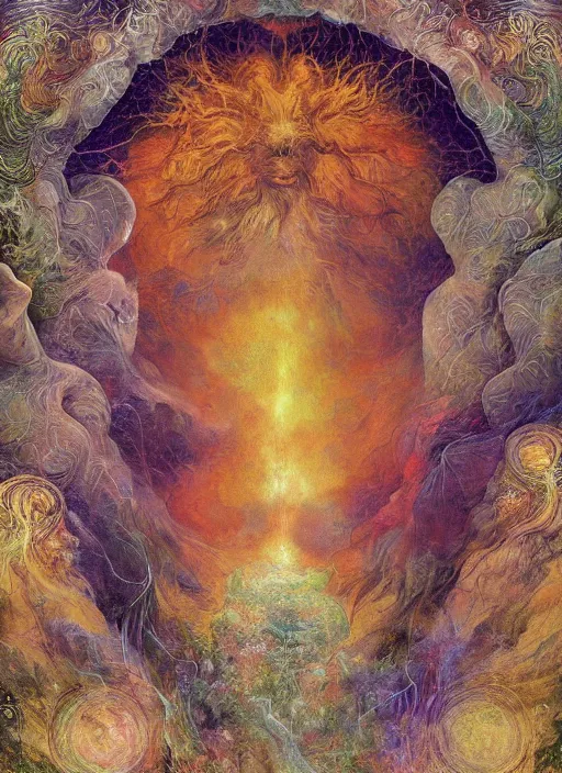 Image similar to abiogenesis, by ernst haeckel and agostino arrivabene and robert hooke and joaquin sorolla, vivid colours, atmospheric, digital painting, artstation, concept art, smooth, sharp focus, illustration, digital painting