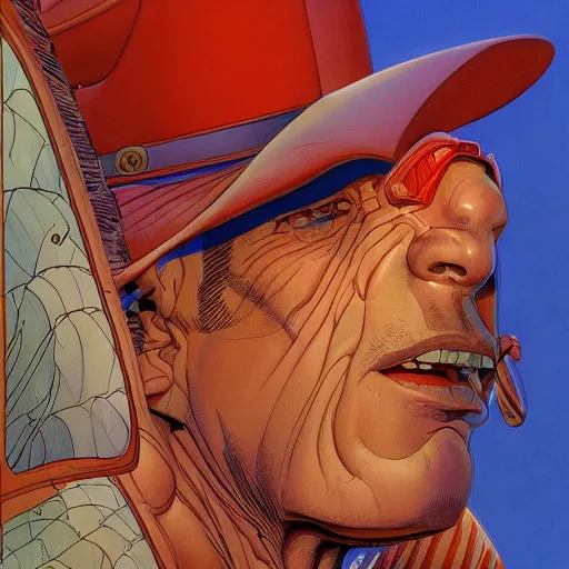 Image similar to jean giraud and moebius and don lawrence and alex ross and john romita jr, gouache and wash paints, smooth focus, sharp details, detailed details, bokeh, 4 k, fine 5 k details, fine details, fine intricate, fine facial proportionate, fine body proportionate, about human carpenter