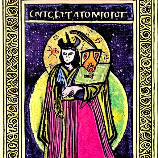 Image similar to Ornate tarot card of the magician