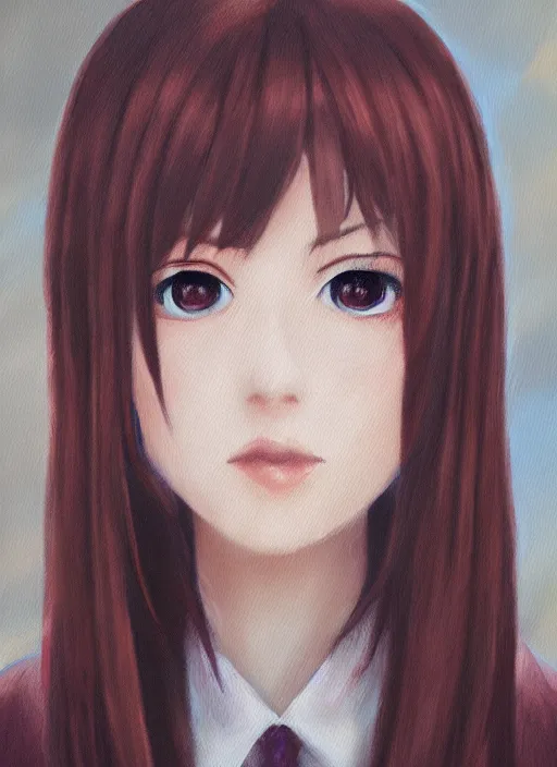 Image similar to malise kurisu, oil painting, cute, hdr, 4 k