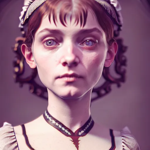 Prompt: photo of cute victorian girl, ultra realistic, concept art, intricate details, highly detailed, photorealistic, octane render, 8 k, unreal engine,