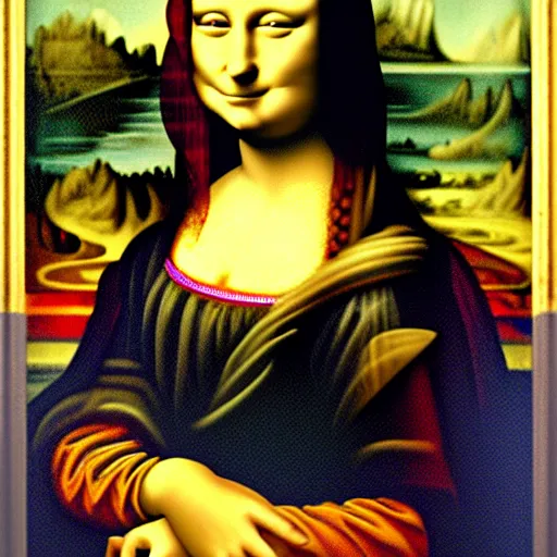 Prompt: Donald Trump in the style of the mona lisa