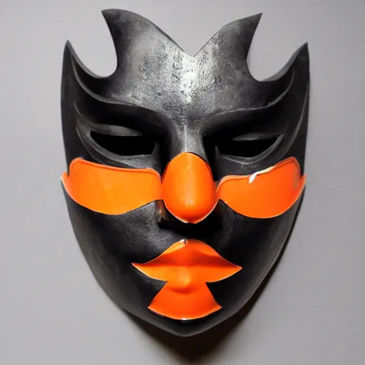 Image similar to orange gothic mask