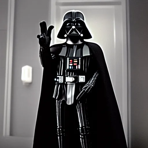 Prompt: Film still of Darth Vader, from The Muppets