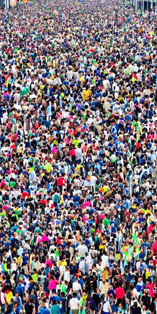 Image similar to poster, the global population reached 1 0 billion.