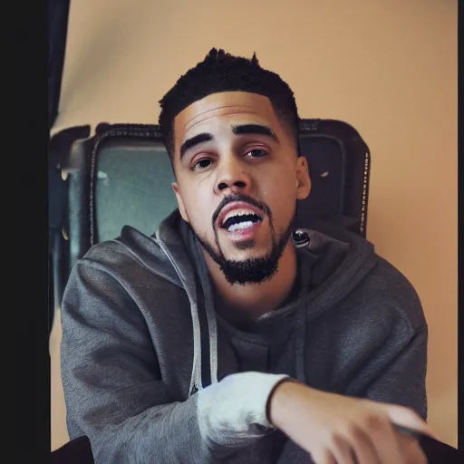 Prompt: detailed studio photography of a close disney style animation of j cole, highly detailed, breathtaking, uhd resolution, beautiful lighting, studio light, extremely detailed, 8 5 mm shot, photorealistic, hyperrealistic