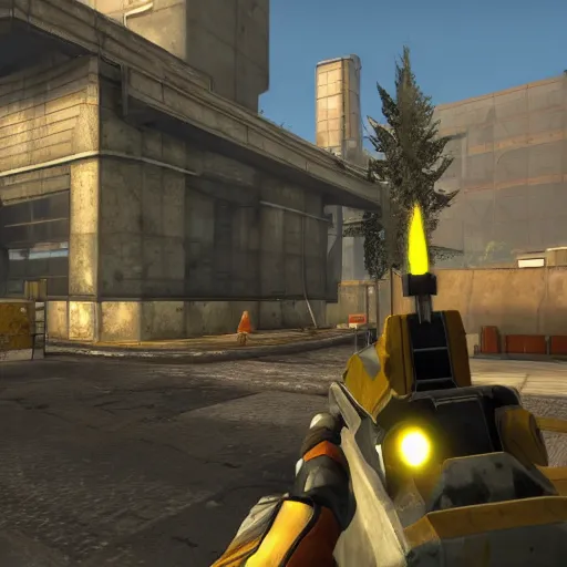 Image similar to Half Life 3, in game screenshot, leaked in-development screenshot