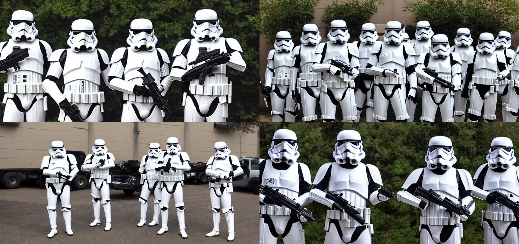 Prompt: Upgraded Stormtroopers