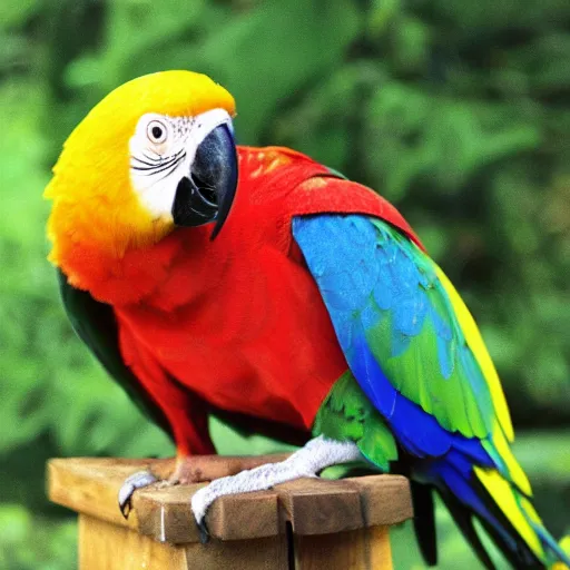 Image similar to polly come here!, do you want a cracker?, polly!, parrot,