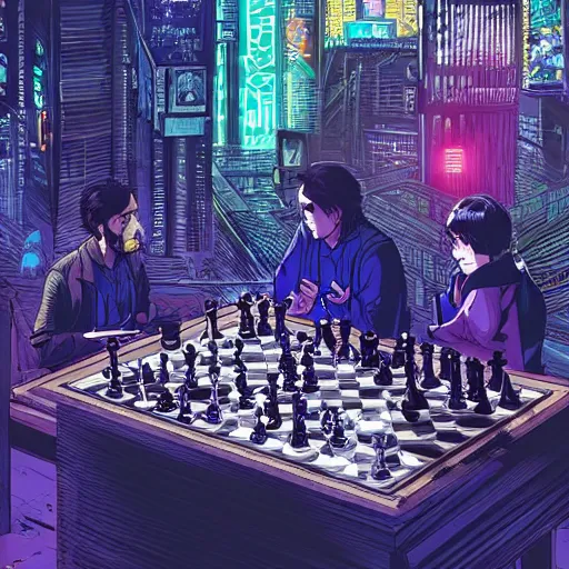 Japanese Team Reinvents Chess for the Cyberpunk Era - Nerdist