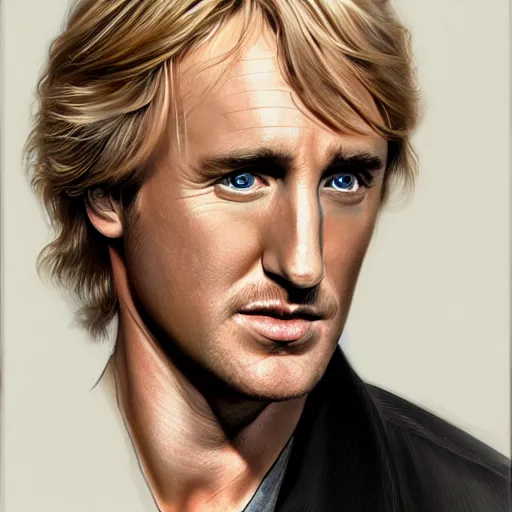 Prompt: owen wilson portrait, intricate, highly detailed, digital painting, artstation, concept art, smooth, sharp focus, illustration, unreal engine 5, 8 k, art by artgerm and greg rutkowski and alphonse mucha