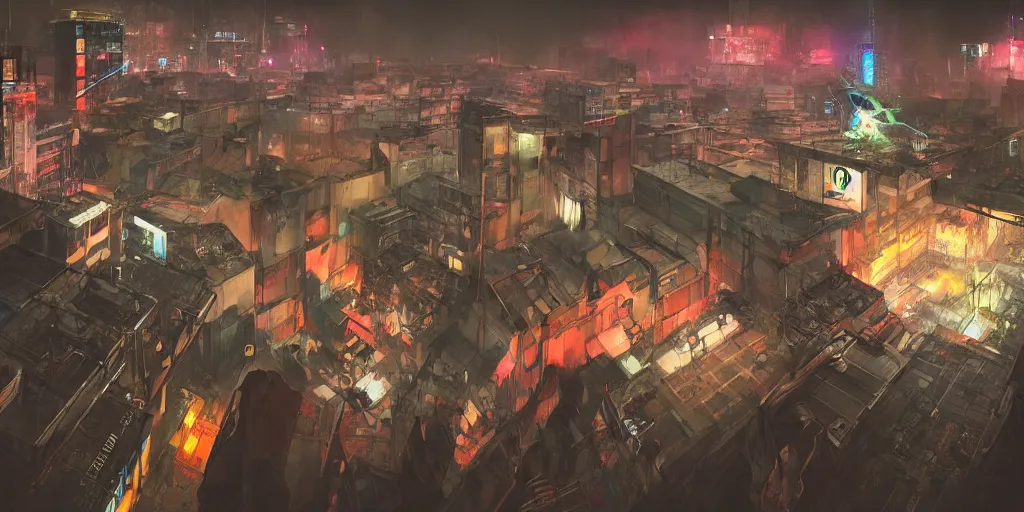 Image similar to cinematic shots of teenagers with tech clothing and hoods and tactical masks doing risky parkour on the rooftops of a dystopian city, neon lights, sci - fi, night lights, rain and haze, concept art, intricate, in the style of katsuhiro otomo, akira, unreal engine