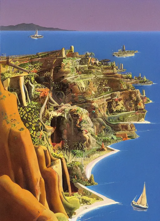 Image similar to Naples by Roger Dean