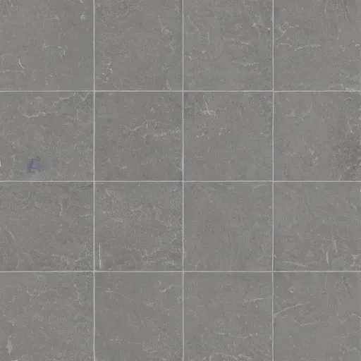Prompt: perfectly tiling grey flecked vinyl tile albedo texture, top - down photo, flat lighting