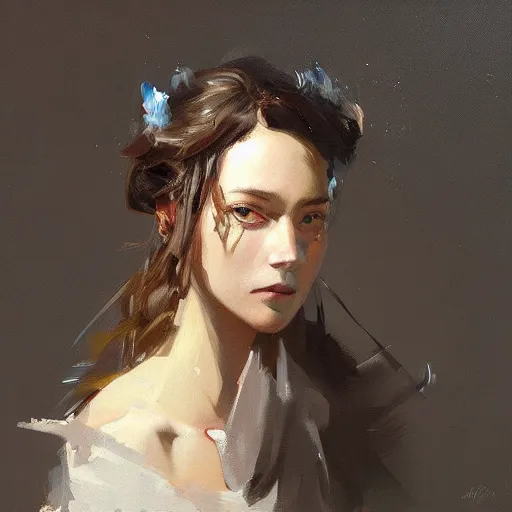 Prompt: oil painting portrait by hyacinthe rigaud, (Greg rutkowski), trending on artstation