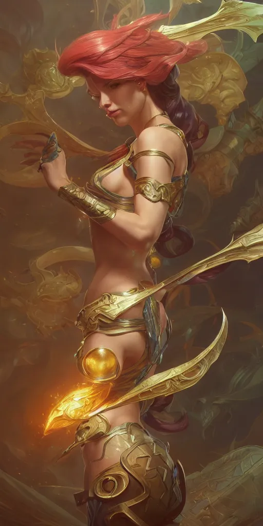 Image similar to revelatin, league of legends, intricate, highly detailed, digital painting, hyperrealistic, artstation, concept art, smooth, sharp focus, illustration, Unreal Engine 5, 8K, art by artgerm and greg rutkowski and alphonse mucha, by Jesper Ejsing