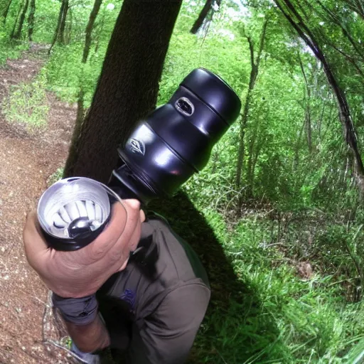 Prompt: thug shaker throwin it back on da trailcam like got damnnnnn like got damnnnn