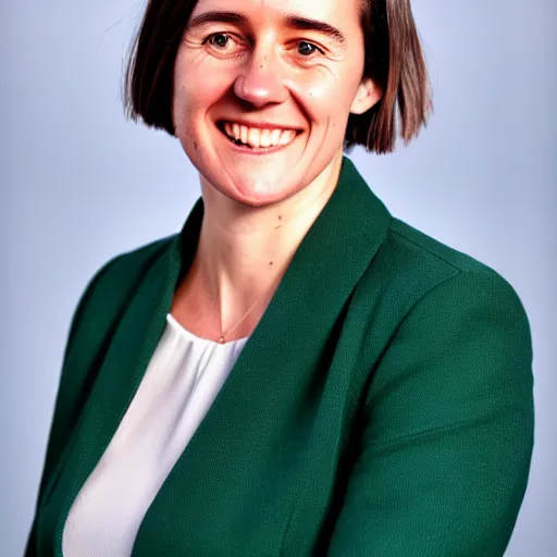 Image similar to a nice photograph of green party of aotearoa new zealand mp chloe swarbrick