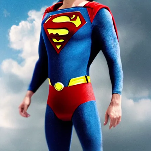 Image similar to nicholas cage as superman