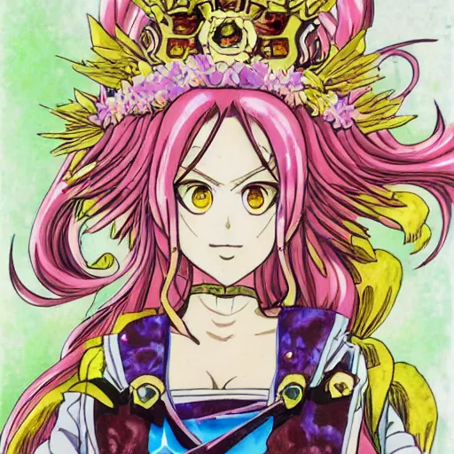 Prompt: a portrait of a fantasy anime character goddess of destruction by eiichiro oda