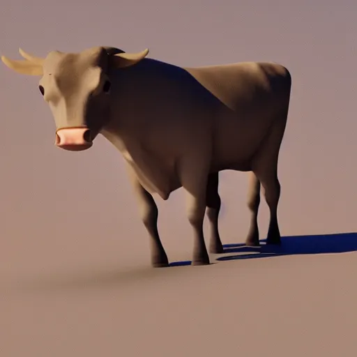 Image similar to a 3d render of mark zuckerburg half human half cow getting his udders milked, in the style of beeple,