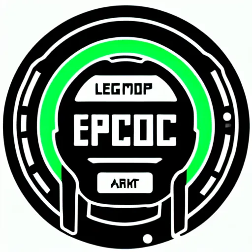 Image similar to logomark epic company of the future, AI art, epic, vector art