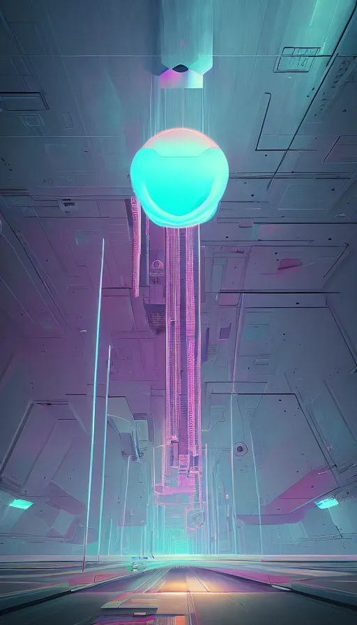 Prompt: techno artwork, by beeple