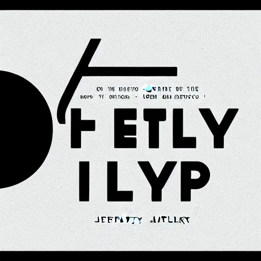 Image similar to jeffrey text, jeffrey ( ( ( jeffrey ) ) ) ) ) text logo, simple white background victo ngai, kilian eng