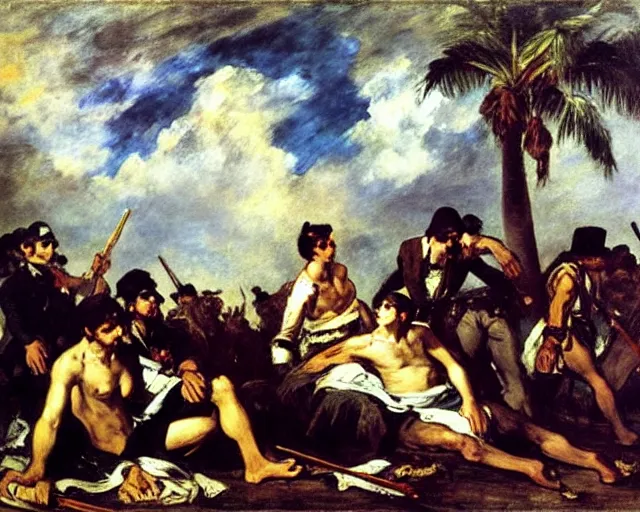 Prompt: eugene delacroix