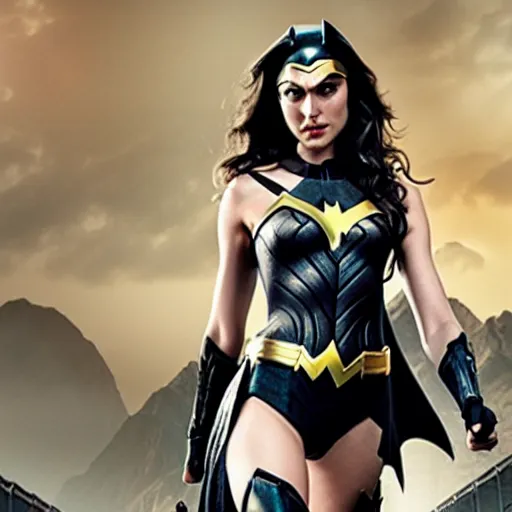 Prompt: Gal Gadot as Batgirl