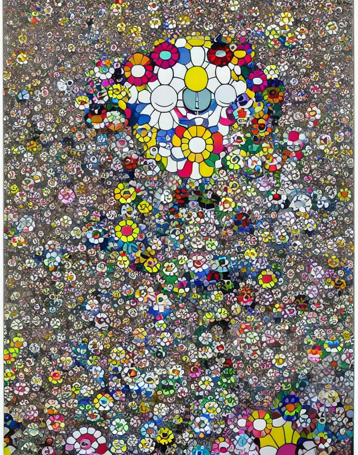 Prompt: hyper detailed industraial & utility by takashi murakami