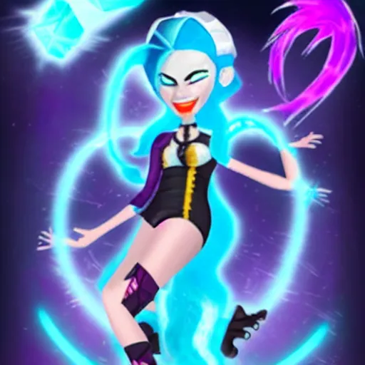 Prompt: jinx with ice powers