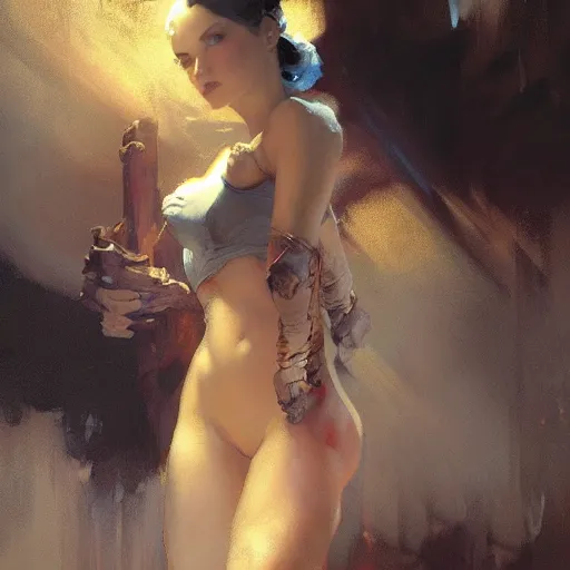 Image similar to snow white, hyperrealistic full figure, bladerunner street alley, art of elysium by frank frazetta and by jeremy mann and by alphonse mucha, fantasy art, photo realistic, dynamic lighting, artstation, full figure poster, volumetric lighting, very detailed face, 4 k, award winning